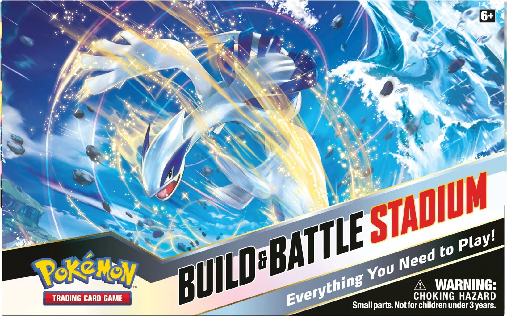 Pokemon TCG - Sword & Shield 12 Silver Tempest Build & Battle Stadium Box kaina ir informacija | Stalo žaidimai, galvosūkiai | pigu.lt