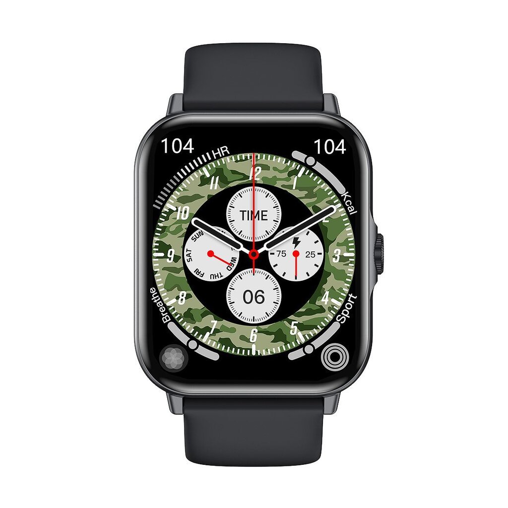 Microwear A01 Black kaina ir informacija | Išmanieji laikrodžiai (smartwatch) | pigu.lt