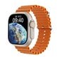 Microwear W68 Ultra Orange kaina ir informacija | Išmanieji laikrodžiai (smartwatch) | pigu.lt