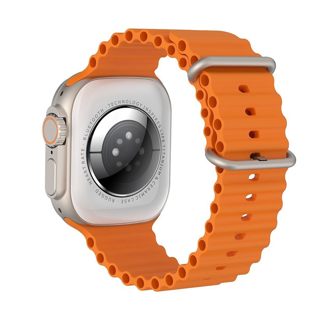 Microwear W68 Ultra Orange kaina ir informacija | Išmanieji laikrodžiai (smartwatch) | pigu.lt