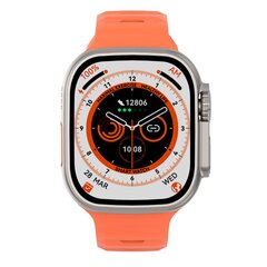 DT NO.1 DT8 Ultra Orange kaina ir informacija | Išmanieji laikrodžiai (smartwatch) | pigu.lt