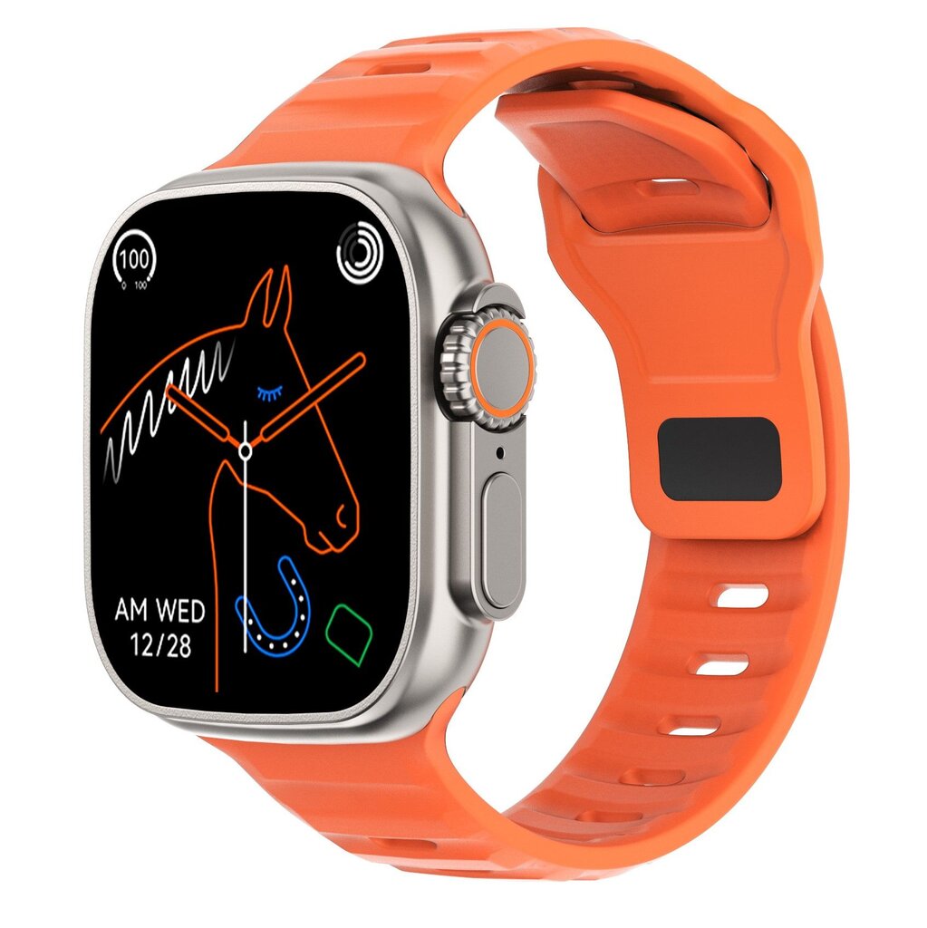 DT NO.1 DT8 Ultra Orange kaina ir informacija | Išmanieji laikrodžiai (smartwatch) | pigu.lt