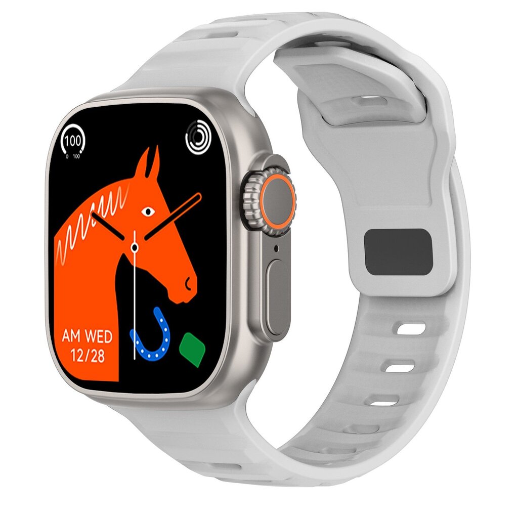DT NO.1 DT8 Ultra Grey kaina ir informacija | Išmanieji laikrodžiai (smartwatch) | pigu.lt