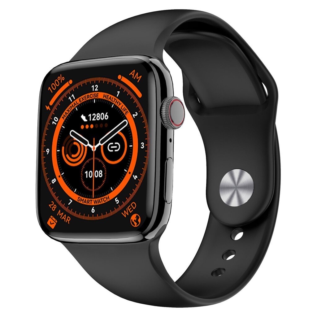 DT NO.1 DT8 Max Black kaina ir informacija | Išmanieji laikrodžiai (smartwatch) | pigu.lt