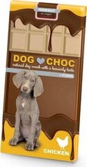 Duvo+ šokoladas šuniui su vištiena, 100 g kaina ir informacija | Skanėstai šunims | pigu.lt