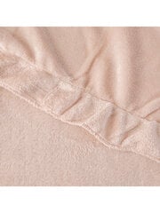 Плед с рюшами, А665, пудрово-розовый цена и информация | Одеяла | pigu.lt