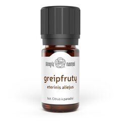 Greipfrutų eterinis aliejus Kvapų namai 5 ml цена и информация | Эфирные, косметические масла, гидролаты | pigu.lt