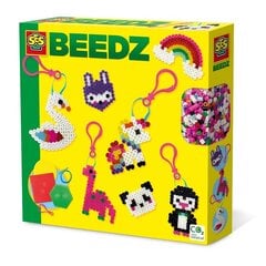 Raktų pakabukų gamybos rinkinys SES Creative Beedz kaina ir informacija | Lavinamieji žaislai | pigu.lt
