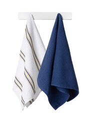 Кухонное полотенце Bobby 6, 38x63, A422, темно-синий/белый цвет цена и информация | Кухонные полотенца, рукавицы, фартуки | pigu.lt