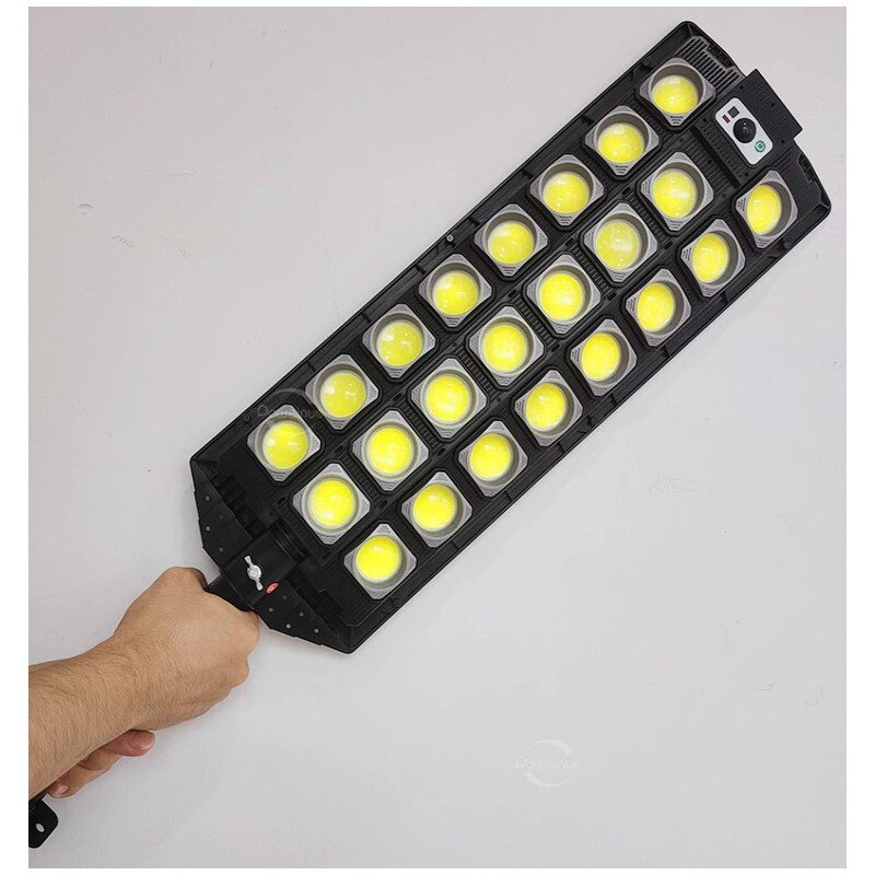 Galingas LED lešinis žibintas su judesio davikliu, stovu, valdymo pulteliu 1500w kaina ir informacija | Žibintai ir prožektoriai | pigu.lt