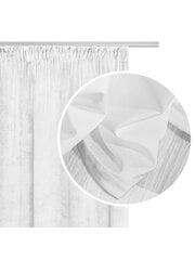 Велюровая штора Soft Velvet, 140x270, 566A, белый цвет цена и информация | Шторы | pigu.lt