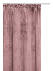Велюровая штора Soft Velvet 140x270 A566 - пудрово-розовая цена и информация | Шторы, занавески | pigu.lt