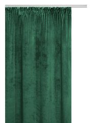 Велюровая штора Soft Velvet, 140x270, A566, темно-зеленый цвет цена и информация | Шторы | pigu.lt