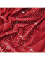 Shiny A558 veliūrinė staltiesė, raudona kaina ir informacija | Staltiesės, servetėlės | pigu.lt