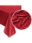 Soft A559 veliūrinė staltiesė, raudona цена и информация | Staltiesės, servetėlės | pigu.lt