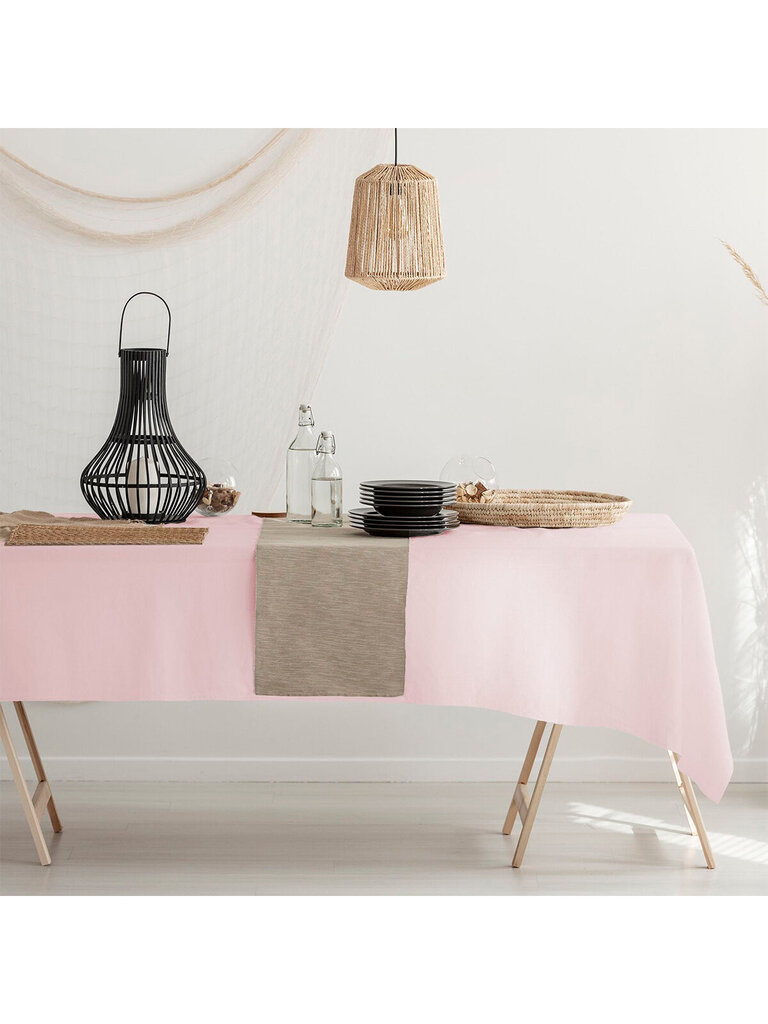 Viva A560 dėmėms atspari staltiesė, šviesiai rožinė kaina ir informacija | Staltiesės, servetėlės | pigu.lt