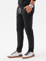 Мужской комплект свитшота расстегнутая толстовка + брюки - черный V1 Z63 123528-7 цена и информация | Мужская спортивная одежда | pigu.lt