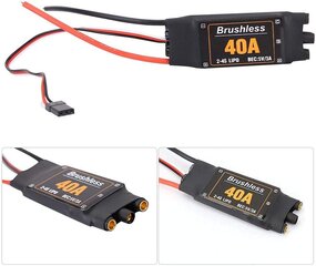 1 gabalas Xrotor bešepetėlinis ESC 40A Hobbywing, skirtas DJI kvadrikopteriui kaina ir informacija | Išmanioji technika ir priedai | pigu.lt