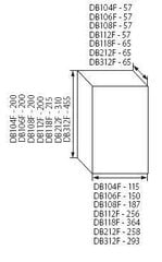 DB118F "Ideal 1x18" įleistinis skirstomasis skydas kaina ir informacija | Elektros jungikliai, rozetės | pigu.lt