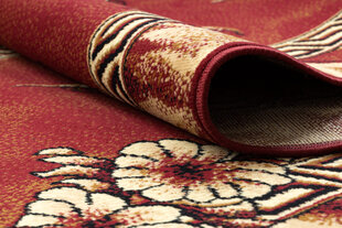 Rugsx ковровая дорожка BCF Trio, бордовая, 60 см цена и информация | Ковры | pigu.lt