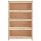 Spintelė knygoms, 80x35x126cm, pušies medienos masyvas цена и информация | Spintos | pigu.lt