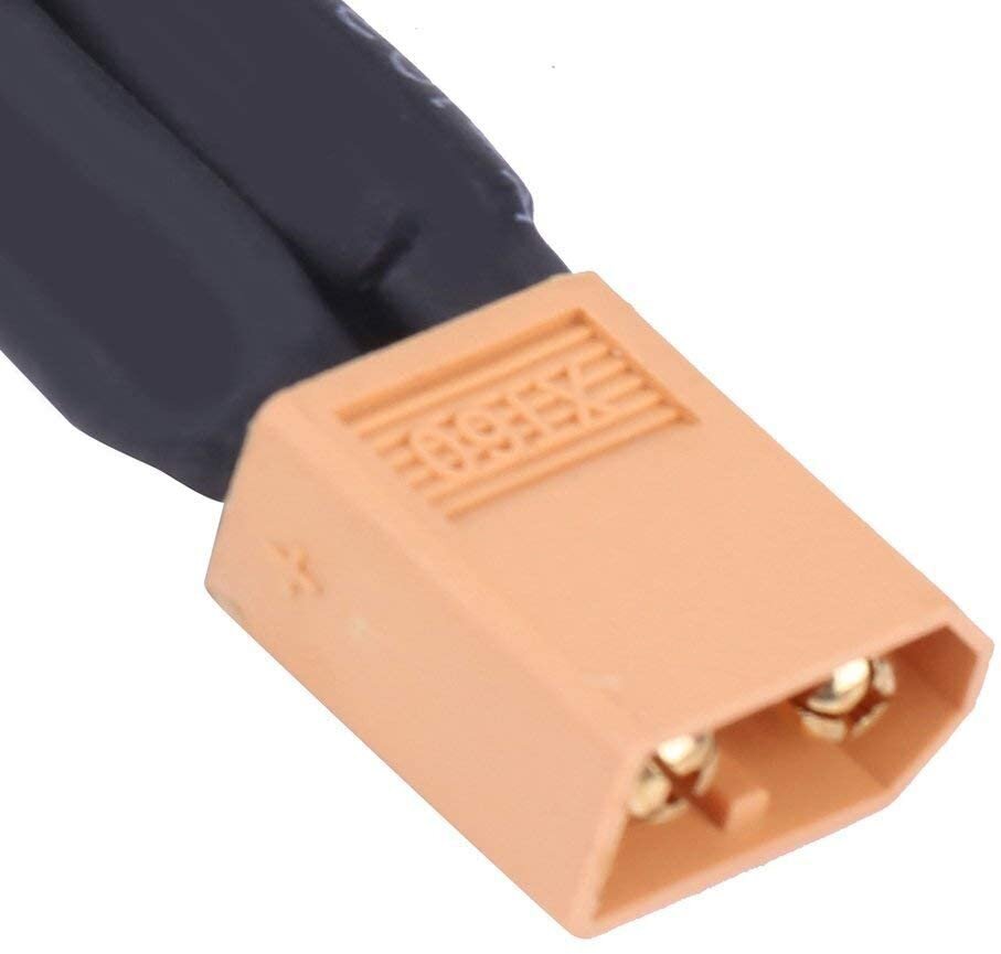 XT60 kištukinės jungties kabelio adapteris lygiagretaus akumuliatoriaus jungčiai 14Awg kabelis, skirtas Rc Lipo (nuo 1 moteriškos iki 2 vyriškų), 1 vnt. kaina ir informacija | Išmanioji technika ir priedai | pigu.lt