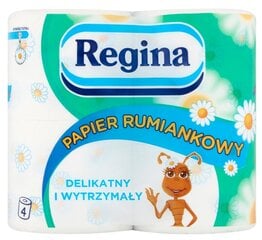 Regina tualetinis popierius, 4 vnt. kaina ir informacija | Tualetinis popierius, popieriniai rankšluosčiai | pigu.lt