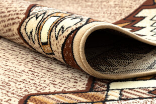 Rugsx ковровая дорожка Bcf Baryton, бежевая, 60 см цена и информация | Ковры | pigu.lt