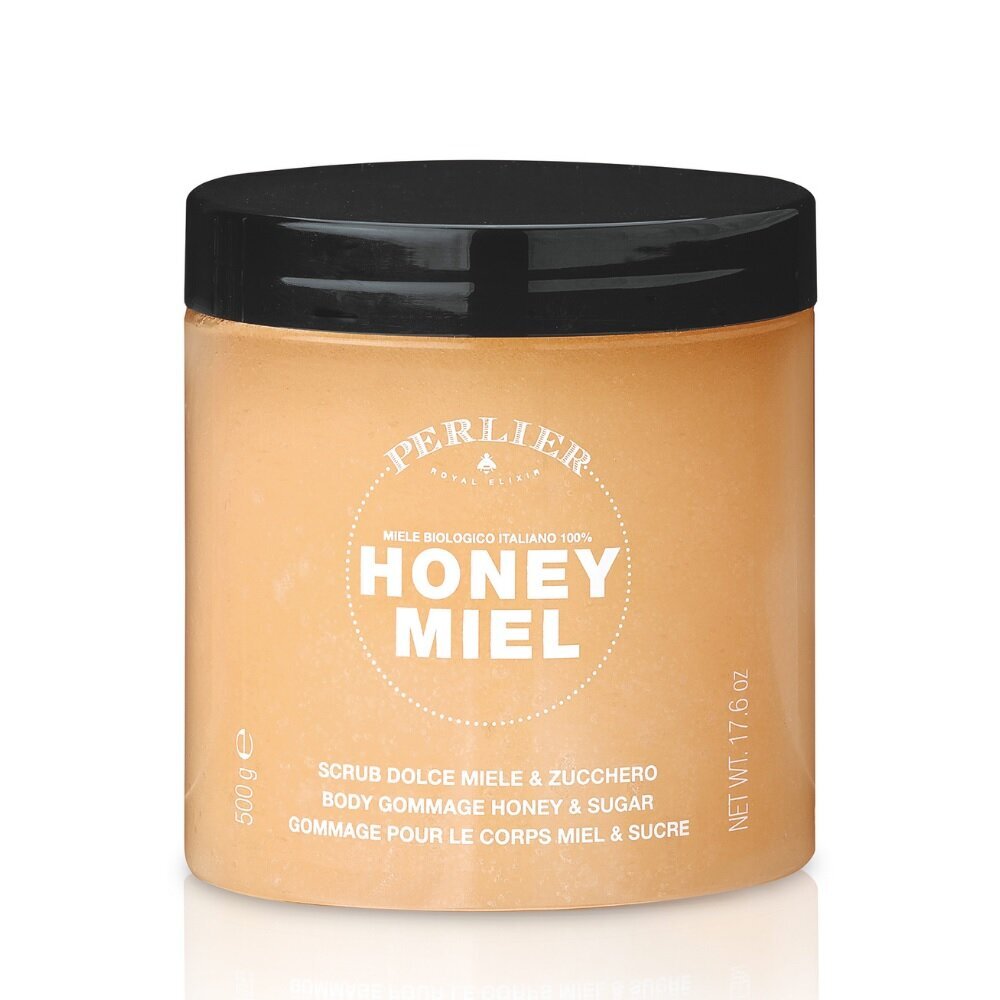 Kūno šveitiklis su medumi ir cukrumi Perlier Honey Miel Scrub, 500 g цена и информация | Kūno šveitikliai | pigu.lt