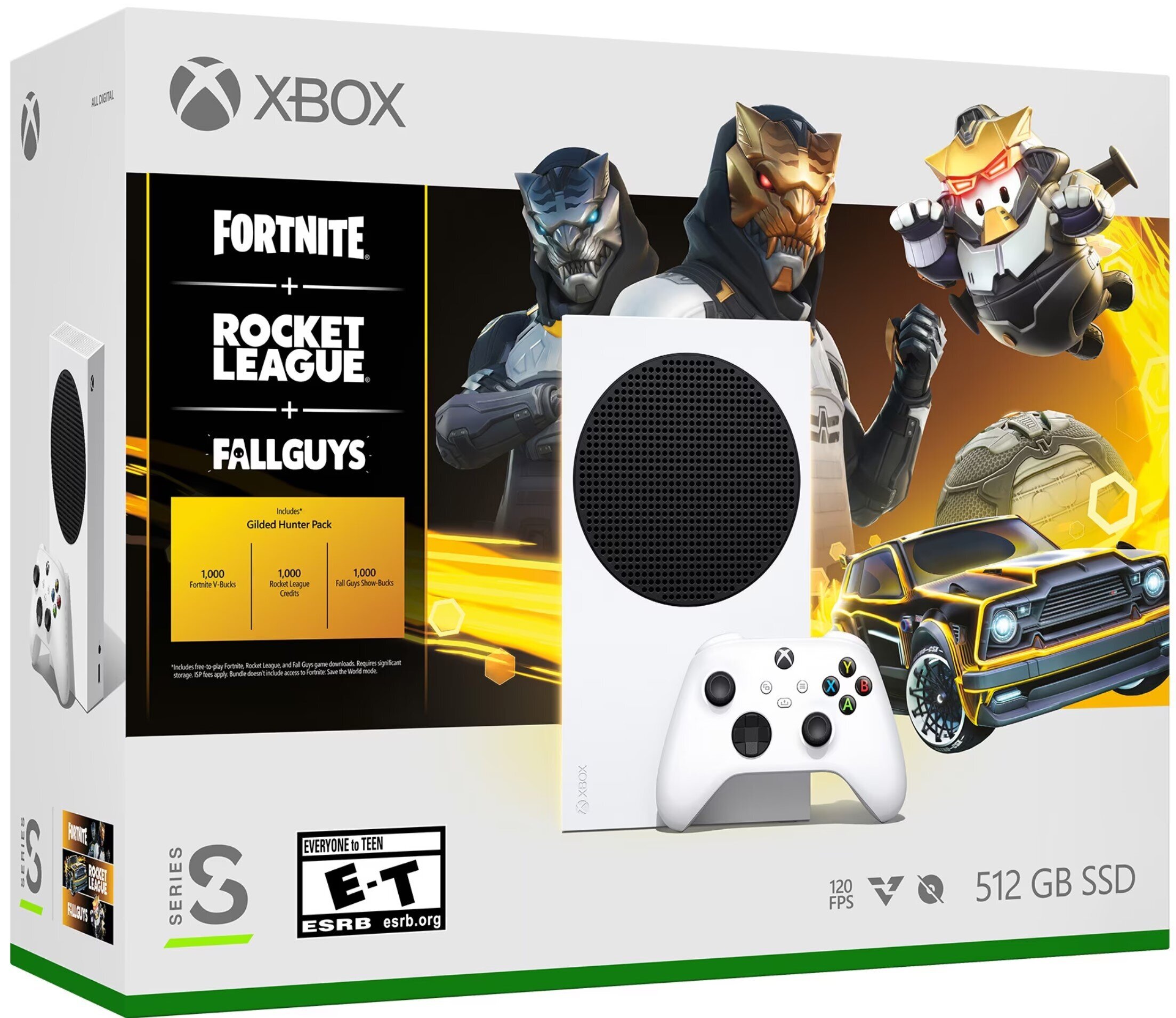 Žaidimų konsolė Microsoft Xbox Series S, Gilded Hunter Bundle kaina |  pigu.lt