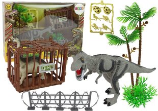 Rinkinys Dinozaurų parkas su figūrėlėmis ir narvu kaina ir informacija | Žaislai berniukams | pigu.lt