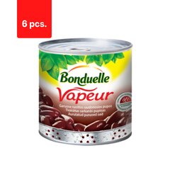 Garuose ruoštos raudonosios pupos Bonduelle vapeur, 310g x 6 vnt. kaina ir informacija | Konservuotas maistas | pigu.lt