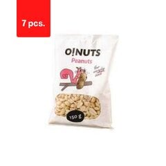 Орехи кешью O!NUTS, 150 г x 7 шт. цена и информация | Орехи, сухофрукты, семечки | pigu.lt