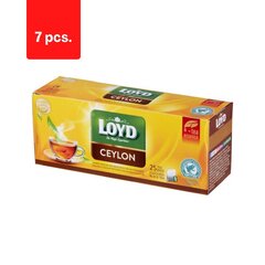 Чай черный ароматизированный LOYD Ceylon, 25 x 2 г x 7 пачек цена и информация | Чай | pigu.lt