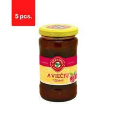 Малиновое варенье KĖDAINIŲ KONSERVŲ FABRIKAS, 330 г x 5 шт. цена и информация | Консервы | pigu.lt