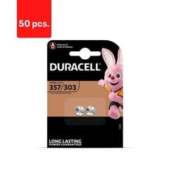 Батарейки DURACELL 303, 2 шт. по 50 шт. цена и информация | Батарейки | pigu.lt