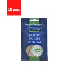 Bazilikai Santa Maria, 6 g x 18 vnt. kaina ir informacija | Prieskoniai, prieskonių rinkiniai | pigu.lt