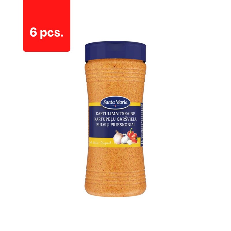 Bulvių prieskoniai Santa Maria, 350g x 6 vnt. kaina ir informacija | Prieskoniai, prieskonių rinkiniai | pigu.lt