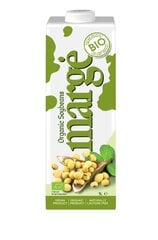 Sojos gėrimas Margė, 1 l x 8 vnt. kaina ir informacija | Pieno produktai | pigu.lt