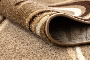 Rugsx ковровая дорожка Karmel Fryz, кофейная / коричневая, 120 см цена и информация | Ковры | pigu.lt