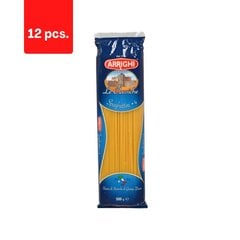 Паста АРРИГИ, спагетти, №1 3, 500 г x 12 шт. цена и информация | Макароны | pigu.lt