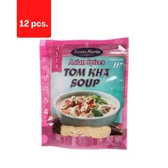 Prieskonių mišinys sriubai Tom Kha Santa Maria, 30 g x 12 vnt. kaina ir informacija | Prieskoniai, prieskonių rinkiniai | pigu.lt