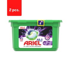 Ariel unstopables skalbimo kapsulės, 12vnt x 2 vnt. kaina ir informacija | Ariel Virtuvės, buities, apyvokos prekės | pigu.lt