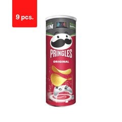 Užkandis Pringles original, 165 g x 9 vnt. kaina ir informacija | Užkandžiai, traškučiai | pigu.lt