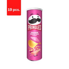 Закуска Pringles Prawn Cocktail, 165 г x 19 шт. цена и информация | Закуски, чипсы | pigu.lt