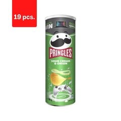 Užkandis Pringles sour cream&onion , 165g x 19 vnt. kaina ir informacija | Užkandžiai, traškučiai | pigu.lt