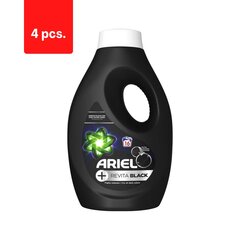 Ariel Black skystas skalbiklis, 900 ml x 4 vnt. kaina ir informacija | Skalbimo priemonės | pigu.lt