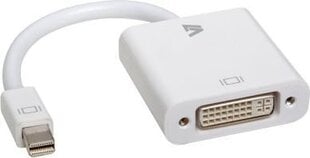 V7 CBL-MD1WHT-5E, DisplayPort Mini, 0.15м цена и информация | Кабели и провода | pigu.lt