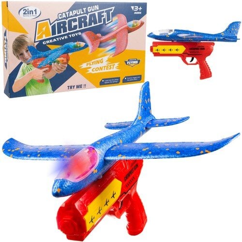 Lektuvas su paleidimo šautuvu kaina ir informacija | Žaislai berniukams | pigu.lt