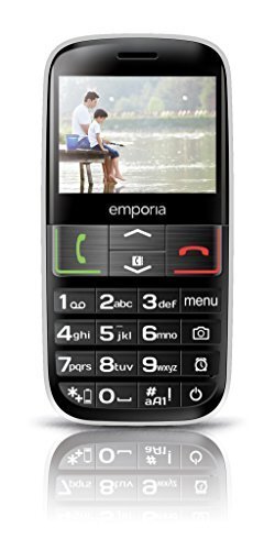 Emporia Euphoria V50 Black цена и информация | Mobilieji telefonai | pigu.lt